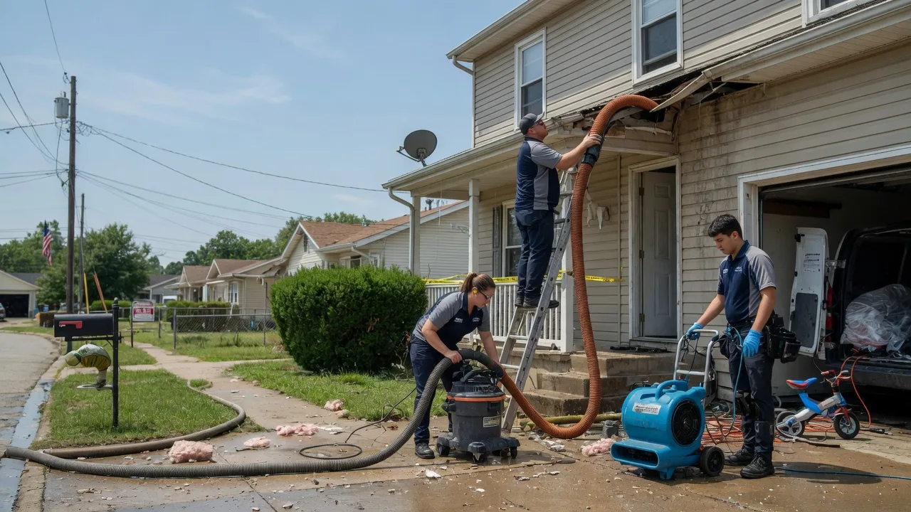 Water Damage Restoration in Powhatan Point, OH near me